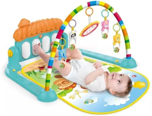 Image of J K INTERNATIONAL Play Gym & Mat for Babies Infant New Born Baby Gifts Fitness Rack