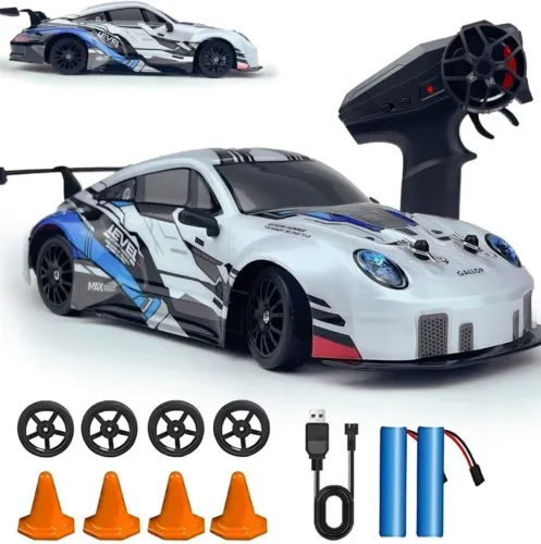 Image of J K INTERNATIONAL Racing Remote Control Car Mini High Speed 4*4 Car Rechargeable Lithium Battery 