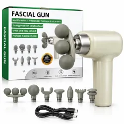 JK Vision Fascial Gun Multifunctional Whole Body Massage Instrument