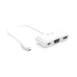 j5create USB-C to VGA Multiport Adapter 60W