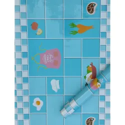 JAAMSO ROYALS Self-Adhesive Kitchen Sticker