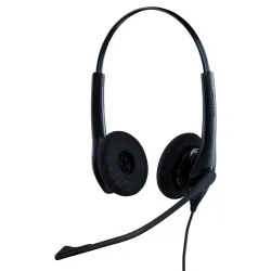 Jabra Biz 1100 USB Duo Wired Headset with Noise Cancelling Microphone for Call Center