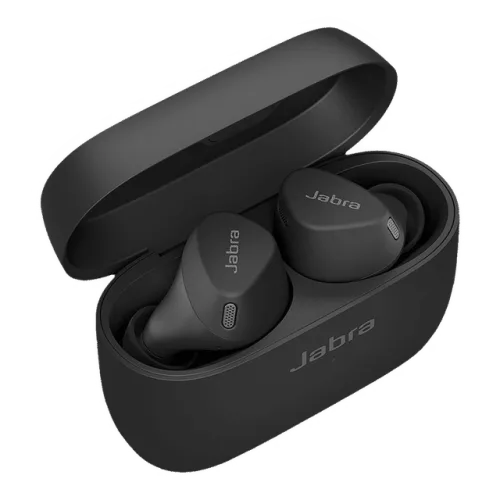 Image of Jabra Elite 4 Active TWS Earbuds with Active Noise Cancellation (IP57 Water & Sweatproof, 28 Hours Playback, Black)