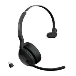 Jabra Evolve2 55 Link390c MS Mono Wireless Headphones with ANC