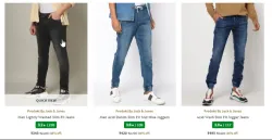 Jack And Jones mens jeans starting at ₹ 345