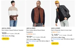 Jack & Jone Men Sweatshirt Minimim 70% Discount