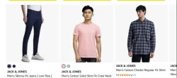  Jack & Jones Clothing Upto 70% OFF