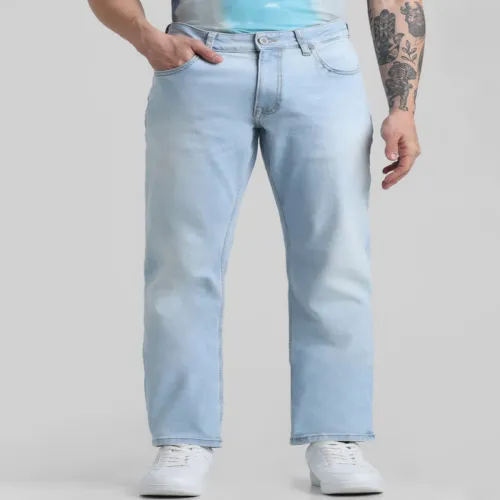 Image of Jack & Jones Men Clean Look Stretchable Jeans