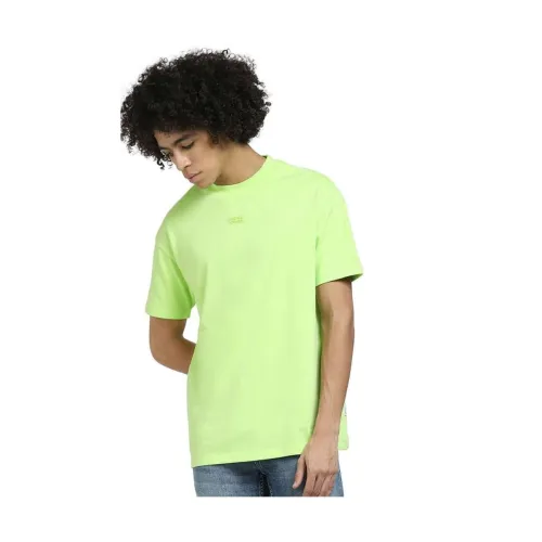 Image of JACK & JONES Men's Cotton Solid T-Shirt