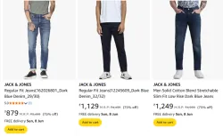  Jack & Jones Men Fashion Jeans Minimum 70% Discount