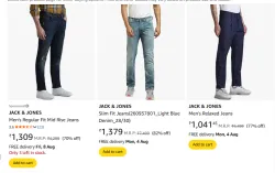 JACK & JONES  Men Jeans Minimum 70% Discount
