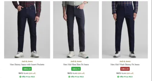 Image of Jack & Jones Men jeans starting at ₹875