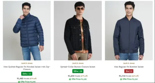 Image of Jack & Jones Men's jackets up to 67% Discount 