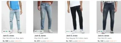 Jack & Jones Mens jeans up to 86% Discount 