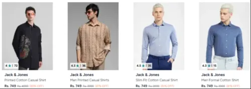 Image of Jack & Jones Men's shirts up to 85% Discount 