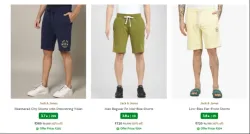Jack&Jones Mens shorts up to 60% Discount 