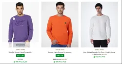 Jack&Jones Mens sweatshirt up to 60% Discount 