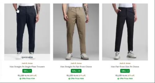 Image of Jack&Jones Men's trousers up to 67% Discount 