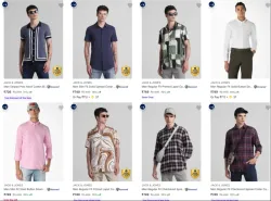 JACK & JONES Mens Clothing up to 77% Discount