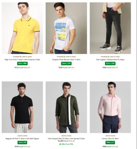Image of Jack & Jones Men's Clothing Up to 85% Discount