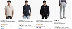 Jack & Jones Mens Cloths up to 70% Discount