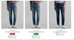 Jack & Jones Mens Jeans at minimum 70% Discount