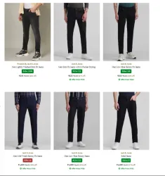 JACK & JONES Mens jeans at minimum 70% Discount
