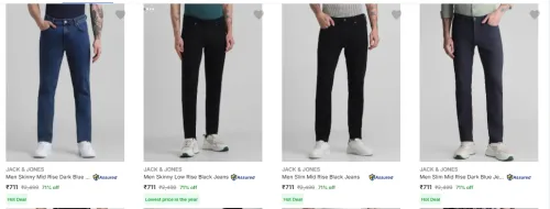 Image of Jack & Jones Men’s Jeans upto 70% Discount