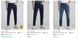 Jack & Jones Mens Jeans upto 72% discount 