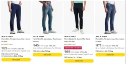 Jack & Jones Men's Jeans at minimum 70% Discount