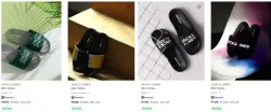 Jack & Jones Men’s Slides upto 64% Discount