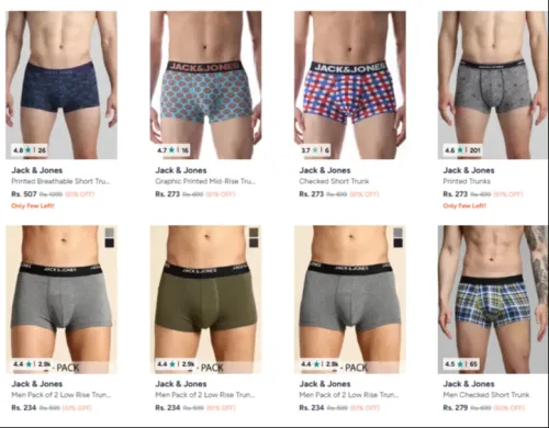 Image of Jack & Jones Short Trunk Minimum 60% Discount