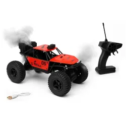 Jack Royal 1:18 RC Rock Crawler with Mist Spray Car Toy for Kids