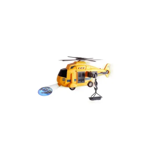 Image of Jack Royal Fire Rescue Friction Power Helicopter Toy