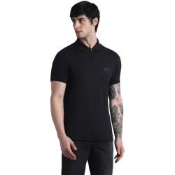 Jack&Jones Mens Cotton Solid Slim Fit Polo