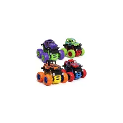 Jack Royal Monster Truck Toys for Kids Friction Powered Monster Truck Car Toy for Baby Push & Go Toys 4wd Monster Truck 