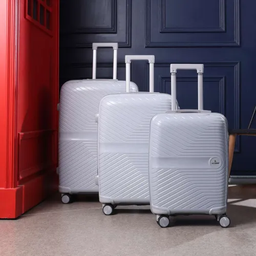 Image of JACY LONDON Soft Body Set of 3 Luggage 8 Wheels