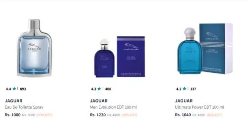 Image of Jaguar Fragrance Upto 70% Discount