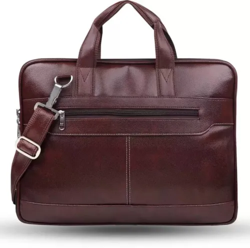 Image of JairaJ  Men & Women Brown Messenger Bag