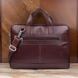 JairaJ  Men & Women Brown Messenger Bag