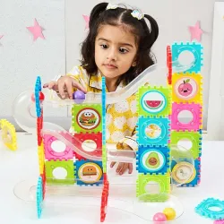 Jam & Honey Magnetic Tiles STEM Toy (110 Pieces)