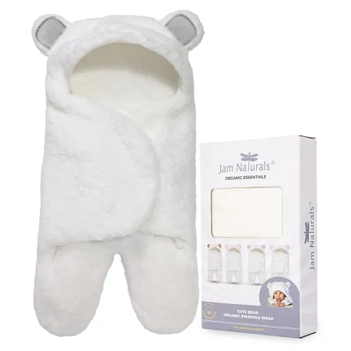 Image of Jam Naturals Organic Newborn Swaddle Wrap