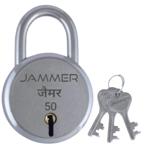 Image of JAMMER Round 50 Lock and Keys, Size 50mm (3 Keys)