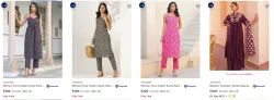 Janasya Womens Ethnic Sets at minimum 89% Discount
