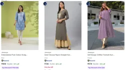 Janasya Womens Kurtas at minimum 82% Discount