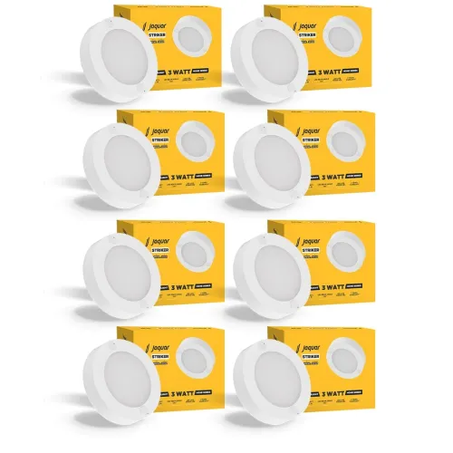 Image of Jaquar 3W Striker Mini Surface Downlight (Red, Pack of 8)