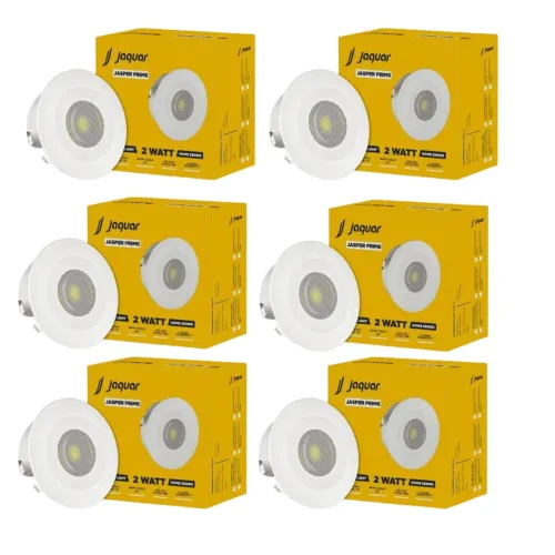 Image of Jaquar Jasper Prime 2W LED Spotlight Pack of 6 