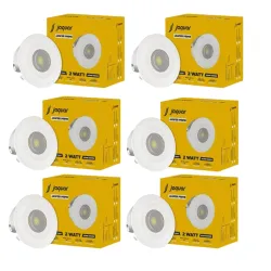 Jaquar Jasper Prime 2W LED Spotlight Pack of 6 