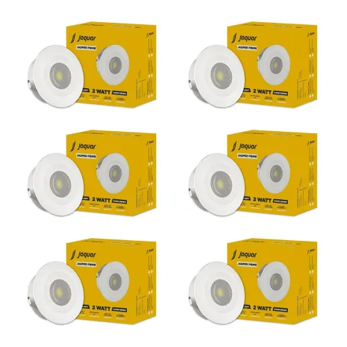 Image of Jaquar Jasper Prime 2W LED Light Spotlight (Pack of 6)