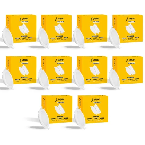 Image of Jaquar Strella Slim 5W Round Recess Down Light (Pack of 10)